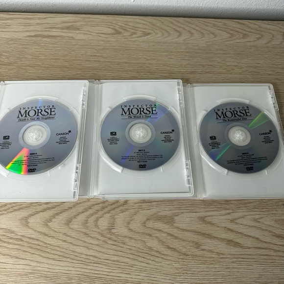 John‎ Thaw as Inspector Morse DVD PBS A&E Bundle Lot of 3 - Picture 7 of 10